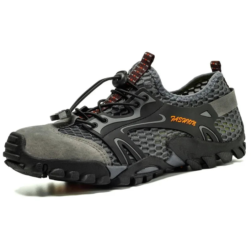 Chaussures de Randonée Homme Maille Respirante — Jogging & Trekking Niveau Pro