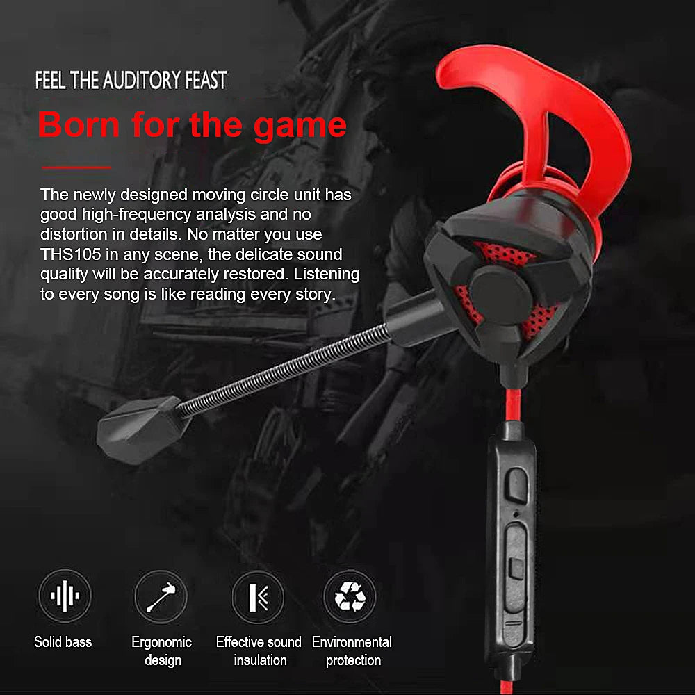 Auriculares para juegos, auriculares con cable, auriculares para juegos con micrófono para Pubg PS4 CSGO, auriculares universales para teléfono, tableta, portátil