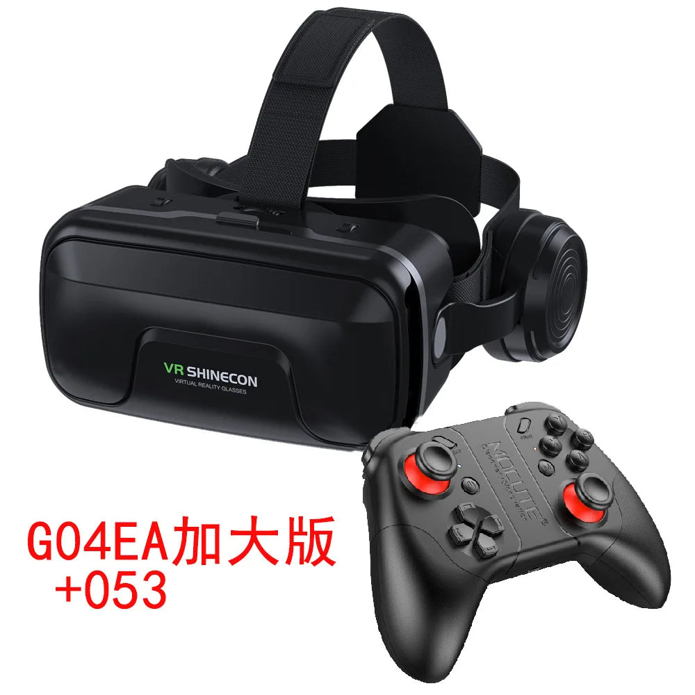 Casque VR 3D réalité virtuelle pour smartphone — lentilles, jeu vidéo (v13)
