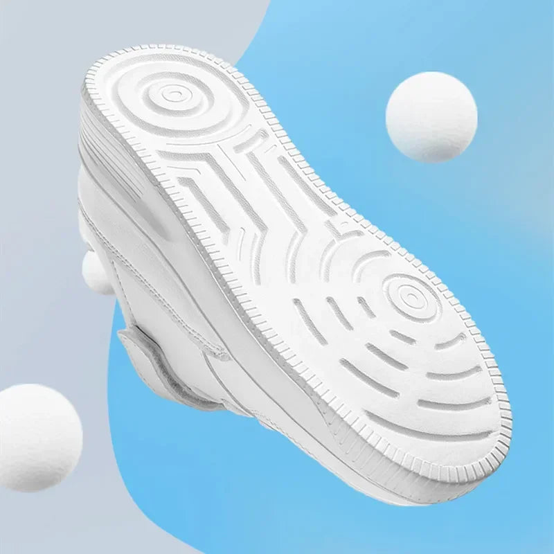 Zapatillas blancas y negras informales para niños, zapatos de moda transpirables para niños, tenis infantil, tenis infantil menino