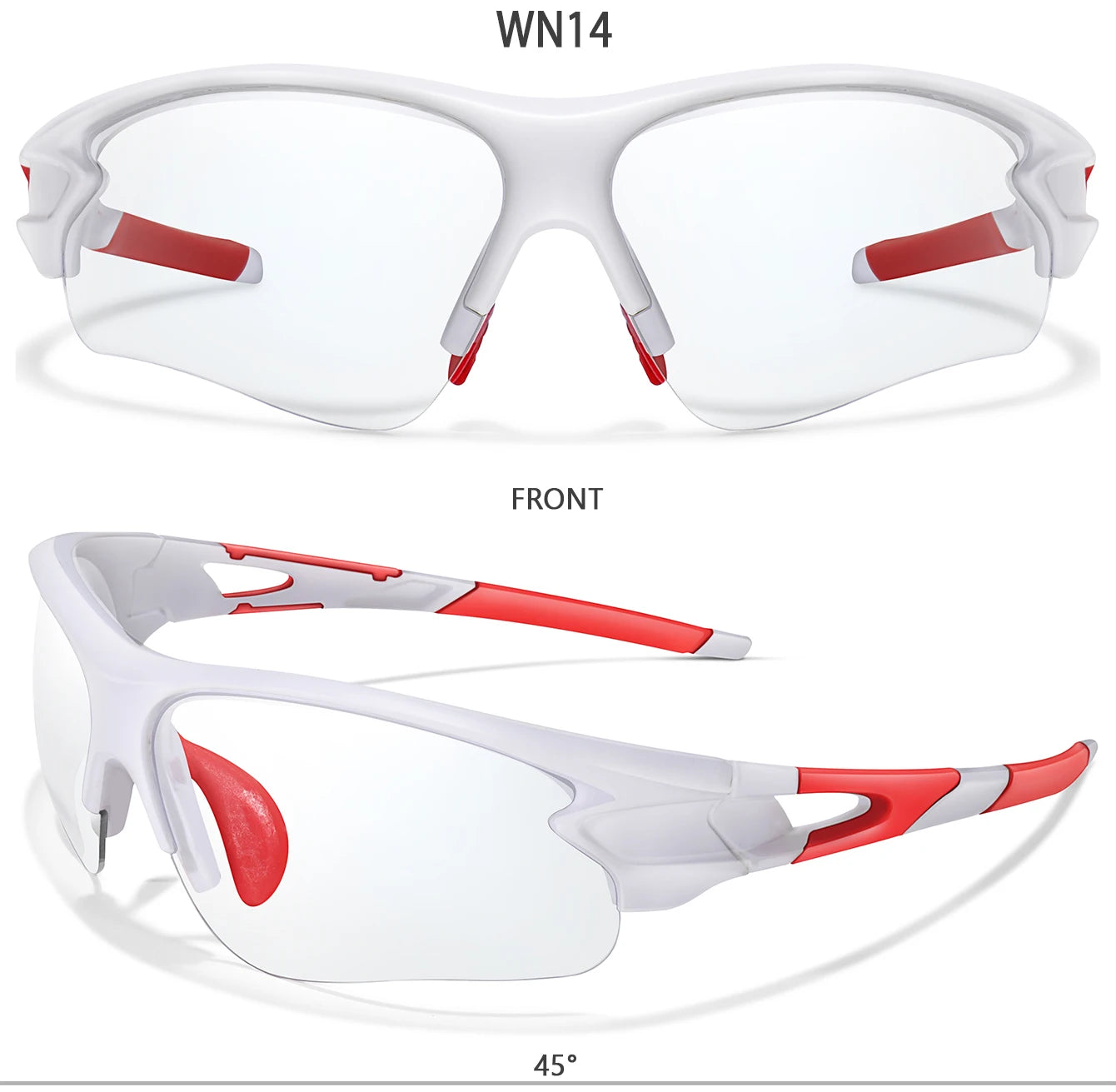 Lunettes de soleil photochromiques pour hommes et femmes, lunettes de sport de plein air, pêche, cyclisme, course à pied, conduite, marque de mode