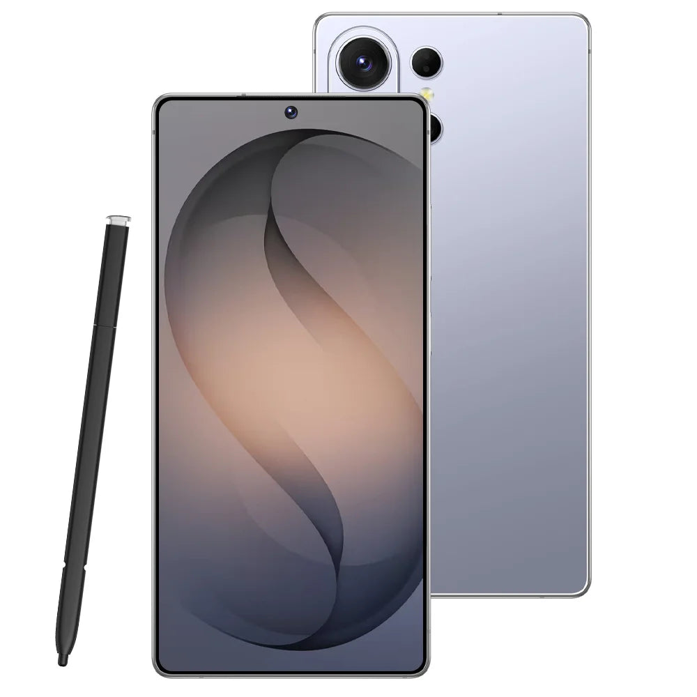 Smartphone Original 2026 pour S26 Ultra 5G 7.3HD AI 8 cœurs Double SIM 16G+1TB Téléphone Portable Android Débloqué