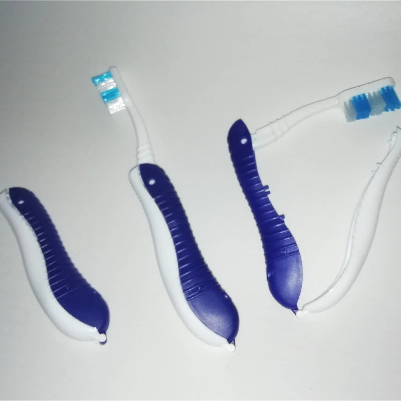 Hygiène buccale Portable jetable pliable voyage Camping brosse à dents randonnée brosse à dents outils de nettoyage des dents
