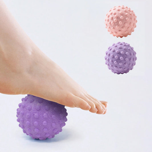 Pelota de masaje de puntos elevados, pelota de fascia, maestro de postura de TPR, pelota de yoga, cintura y espalda, pelota de masaje de pies