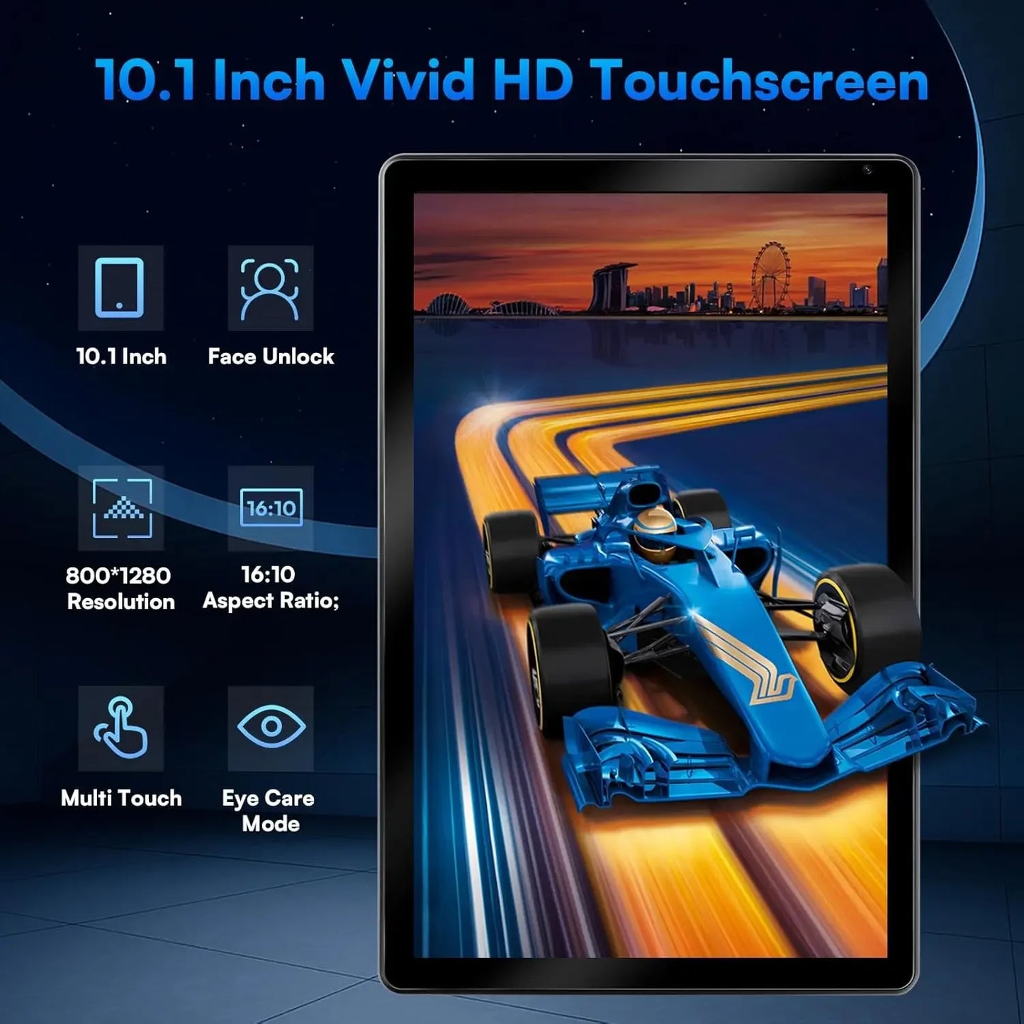 Tablet URAO de 10 pulgadas Android 15, 8 núcleos, 24 GB + 128 GB, ampliación de 1 TB, WiFi 6, 5 MP+8 MP, lápiz óptico, teclado, ratón, auriculares, juego de PC PAD