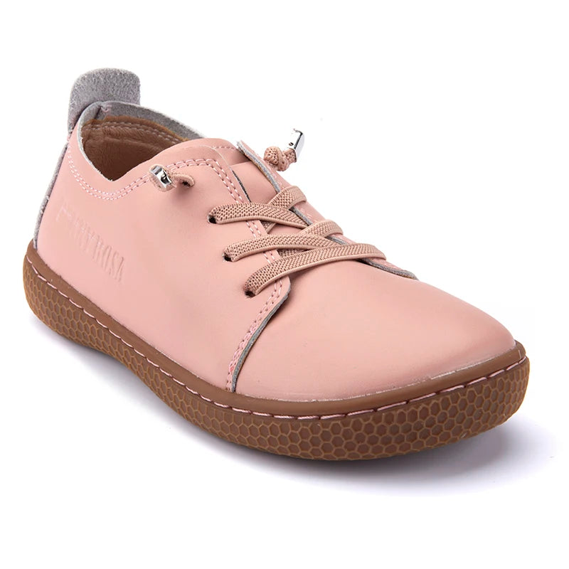 PEKNY BOSA – Girls' Spring and Summer Leather School Uniform Sneakers