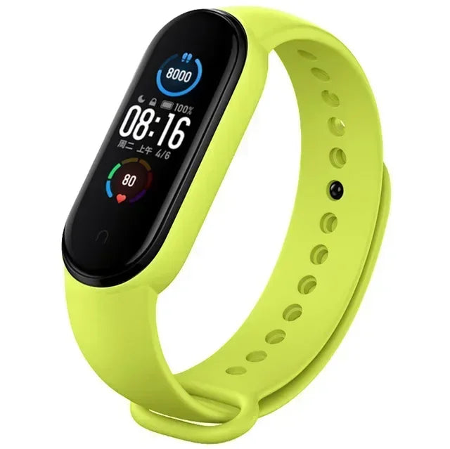 Bracelet Silicone Remplacement Band 3/4/5/6/7 — Accessoires Montre Connectée