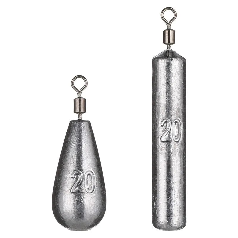 Poids en forme de goutte d'eau pour la pêche à la carpe, accessoire pour appât, 3.5g, 5g, 7g, 10g, 14g, 20g, lot de 5 pièces