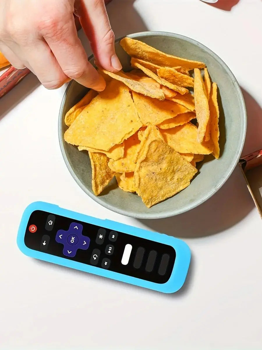 Télécommande lumineuse en silicone avec corde — 1/2/3 pièces, compatible TV universelle