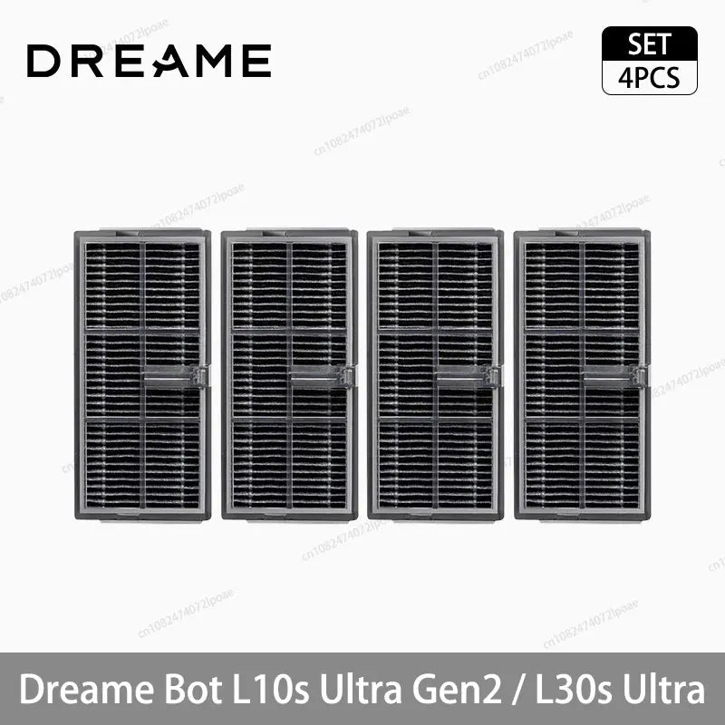 Dreame - Accesorios para robot aspirador L10s Ultra Gen2/L30s Ultra, cepillo lateral principal, paño de mopa, filtro Hepa, bolsa de polvo, piezas de repuesto