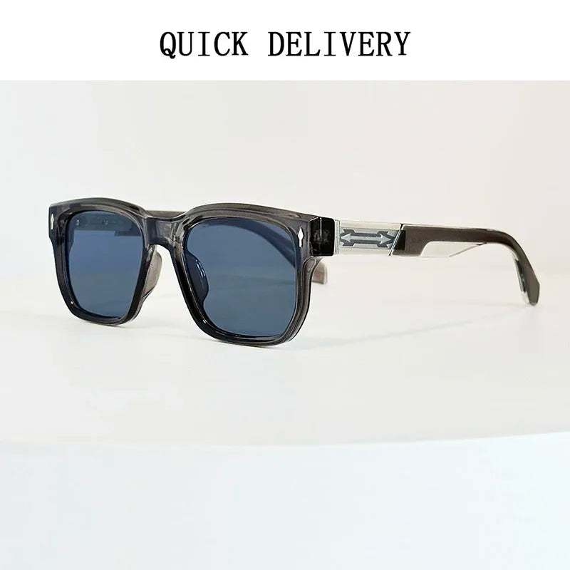 2025 Vintage Sunglasses Men Holiday Square Sunglasses Women Trendy Retro Eyewear Women Sunglasses Gafas De Sol Hombre