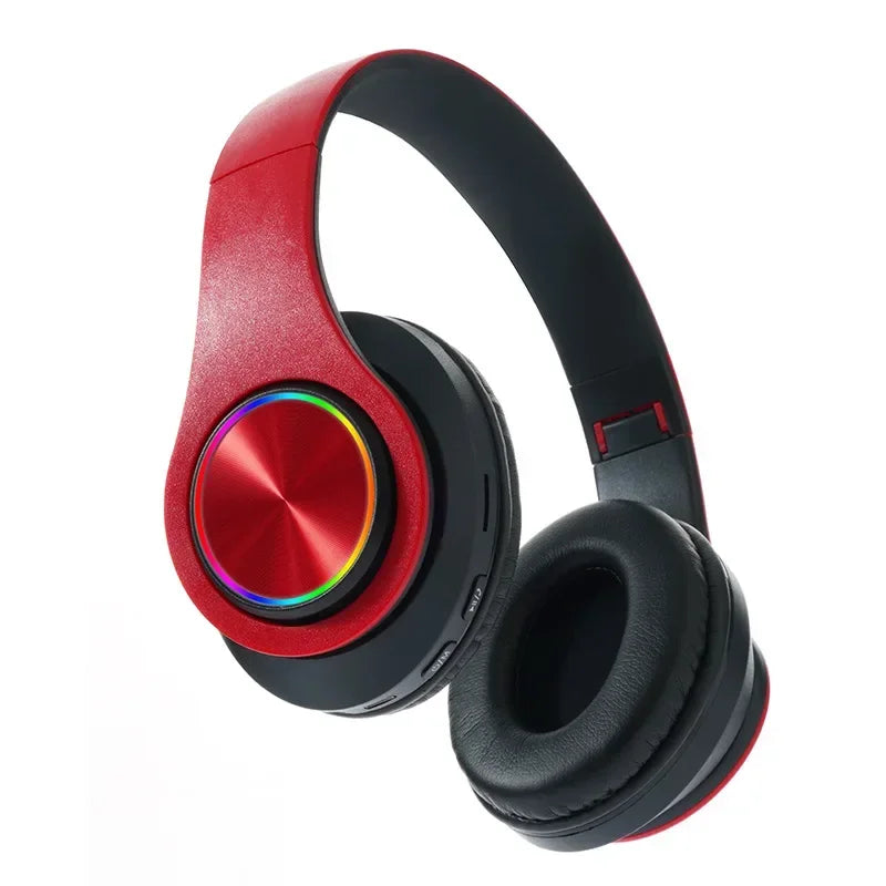 Auriculares de sauna Bluetooth plegables con micrófono, auriculares inalámbricos, estéreo, soporte para tarjeta TF, FM, Xiaomi, iPhone, teléfono Samsung