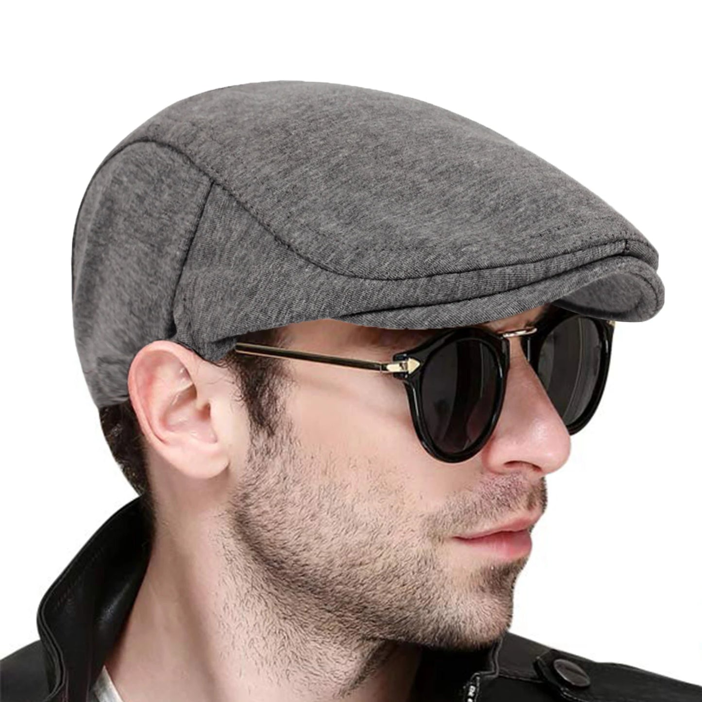 2025 New Fashion Solid Color Beret Men Women Warm Wild Hat Spring and Autumn Cotton Berets Hip Hop Hats Cap