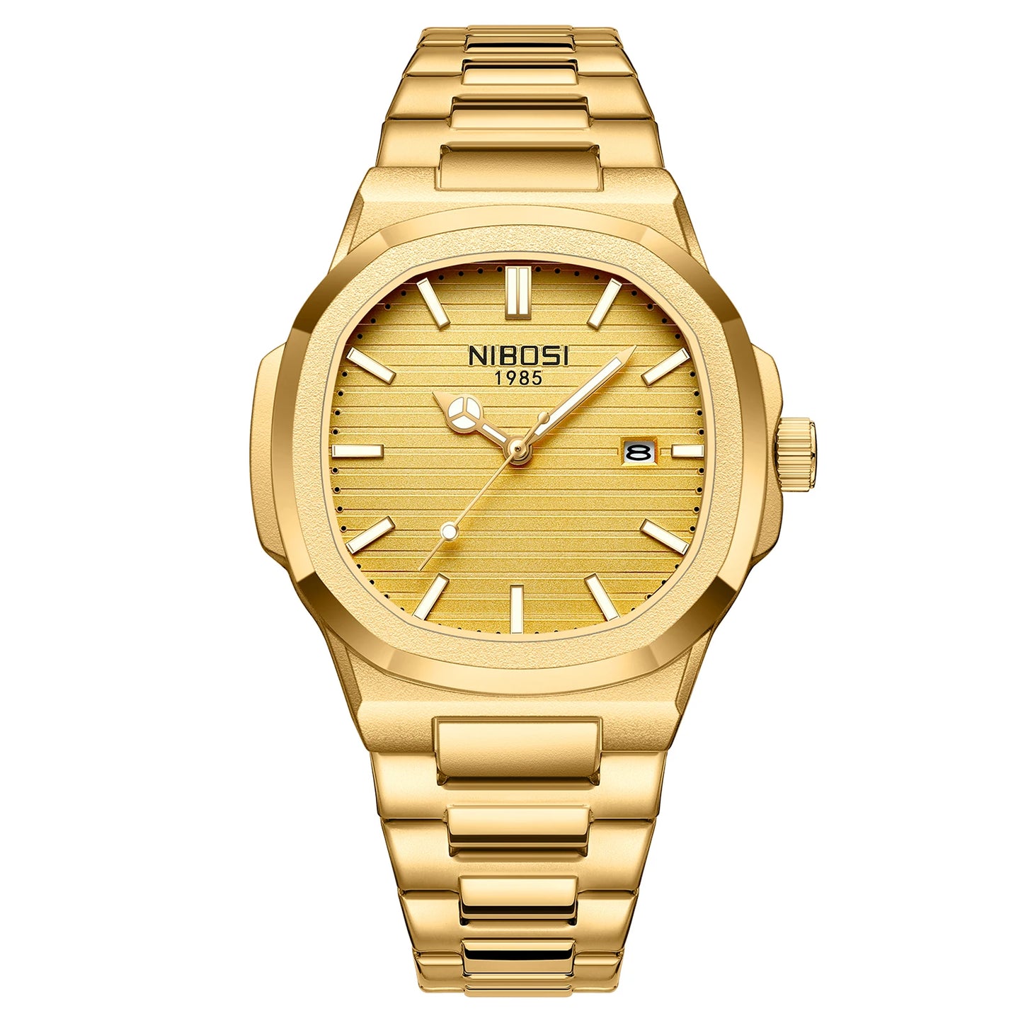 2025 nuevos relojes de cuarzo de lujo para hombre, relojes de pulsera impermeables 30M con fecha automática, reloj de acero inoxidable para hombre, cronógrafo deportivo, reloj para hombre