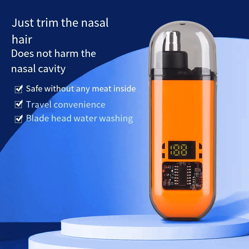 Tondeuse à poils de nez tondeuse Portable pour le nez Mini tondeuse à cheveux de nez et d'oreille tondeuse de nez Portable tondeuse Rechargeable pour homme