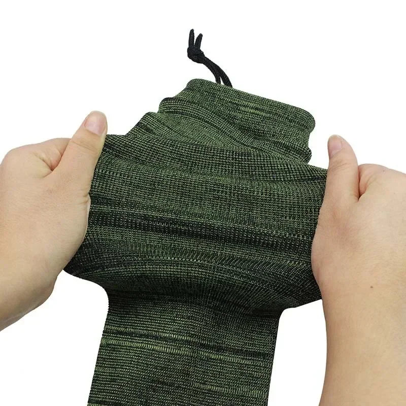 Chaussette en polyester traitée au silicone pour fusil de chasse, housse de protection, sac de pêche, étui, manchon de tir, le plus récent