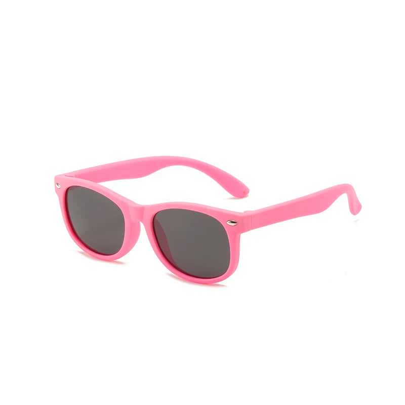 RUISIMO Gafas de sol polarizadas TR90 para niños y niñas, gafas de sol de silicona, gafas de seguridad, regalo para niños, bebés, gafas UV400