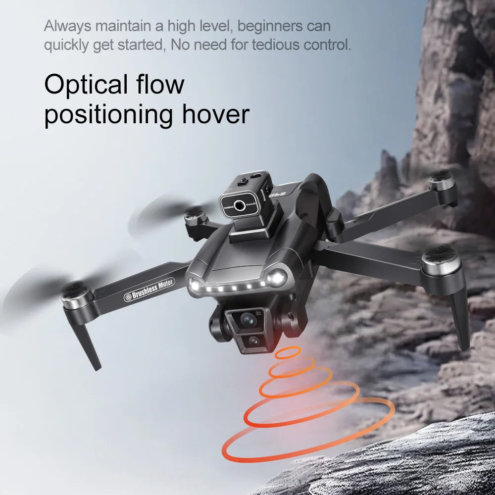 Drone GPS professionnel 4K/8K — double caméra HD, moteur brushless, 5G WiFi FPV, quadricoptère RC