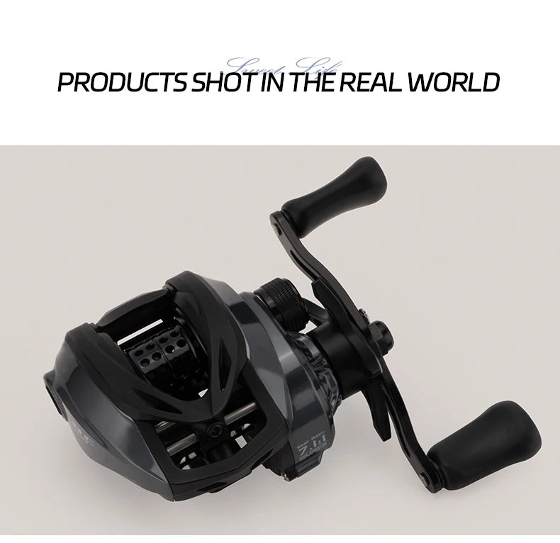 DEUKIO nouvelles roues de pêche à courant continu moulinets de Baitcasting électriques à la carpe 6 + 1BB 7.1:1 rapport de vitesse moulinets de coulée d'eau salée