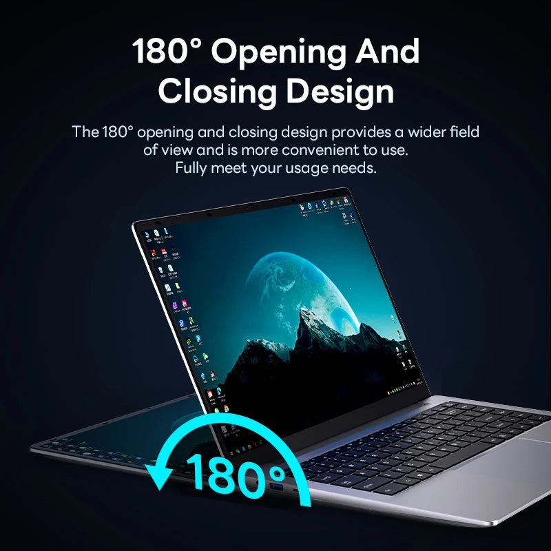 Lightweight Windows 11 Pro Laptop for Adults, Office Gaming Laptop, In Stock in Russia, Intel N4000, 8GB RAM, 14.1 Inches, 256GB SSD, 512GB