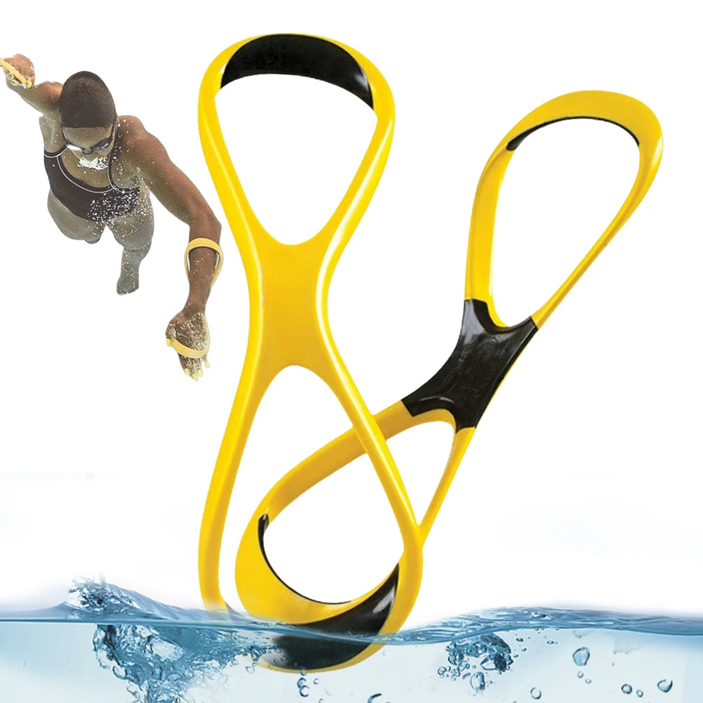 Entraîneur de natation en forme de 8, attelle d'avant-bras, résistant à l'usure, outil d'aide à la natation, pied d'avant-bras pour le dos, la natation