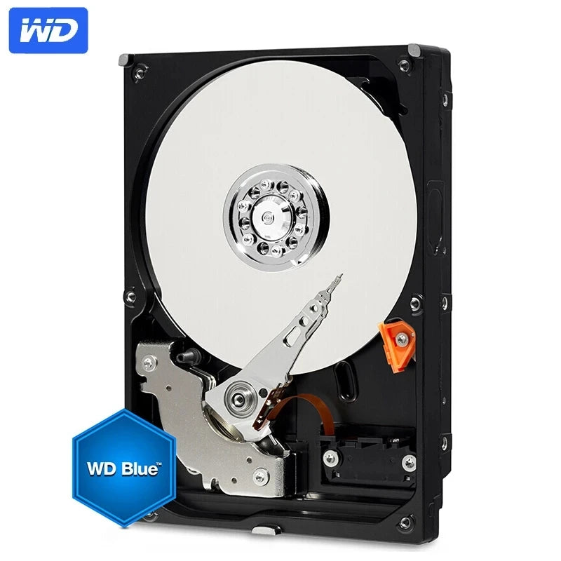 Disque dur interne WD Blue 3,5" SATA III 5400 RPM — 500 Go à 6 To