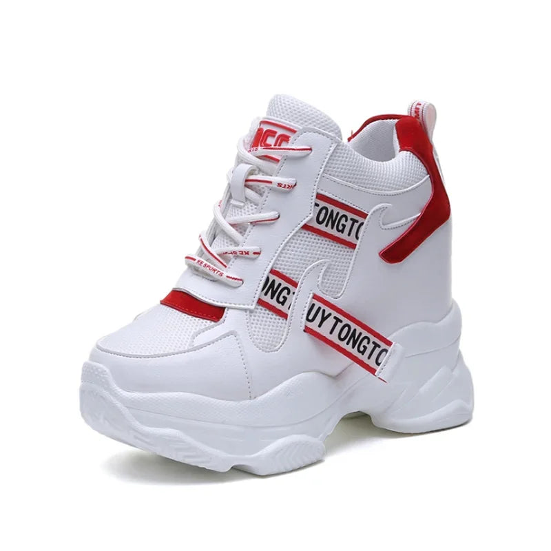 Baskets Montantes à Plateforme Femme — Bottes Sport & Panier