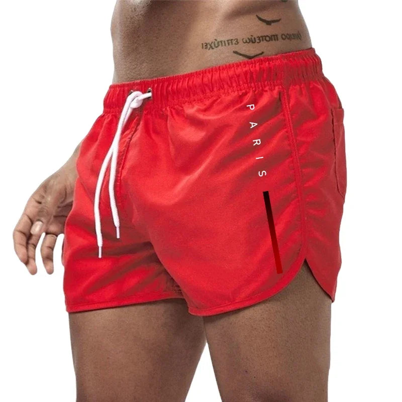 Shorts de plage imprimés pour hommes, décontractés, séchage rapide, pour le surf, la natation, le jogging en extérieur, shorts de sport d'été de qualité