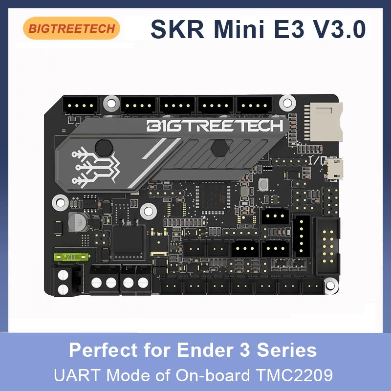 BIGTREETECH BTT SKR Mini E3 V3.0 carte mère avec TMC2209 UART VS SKR 2 carte mère d'imprimante 3D pour Ender 3 Ender 5 Pro CR 10