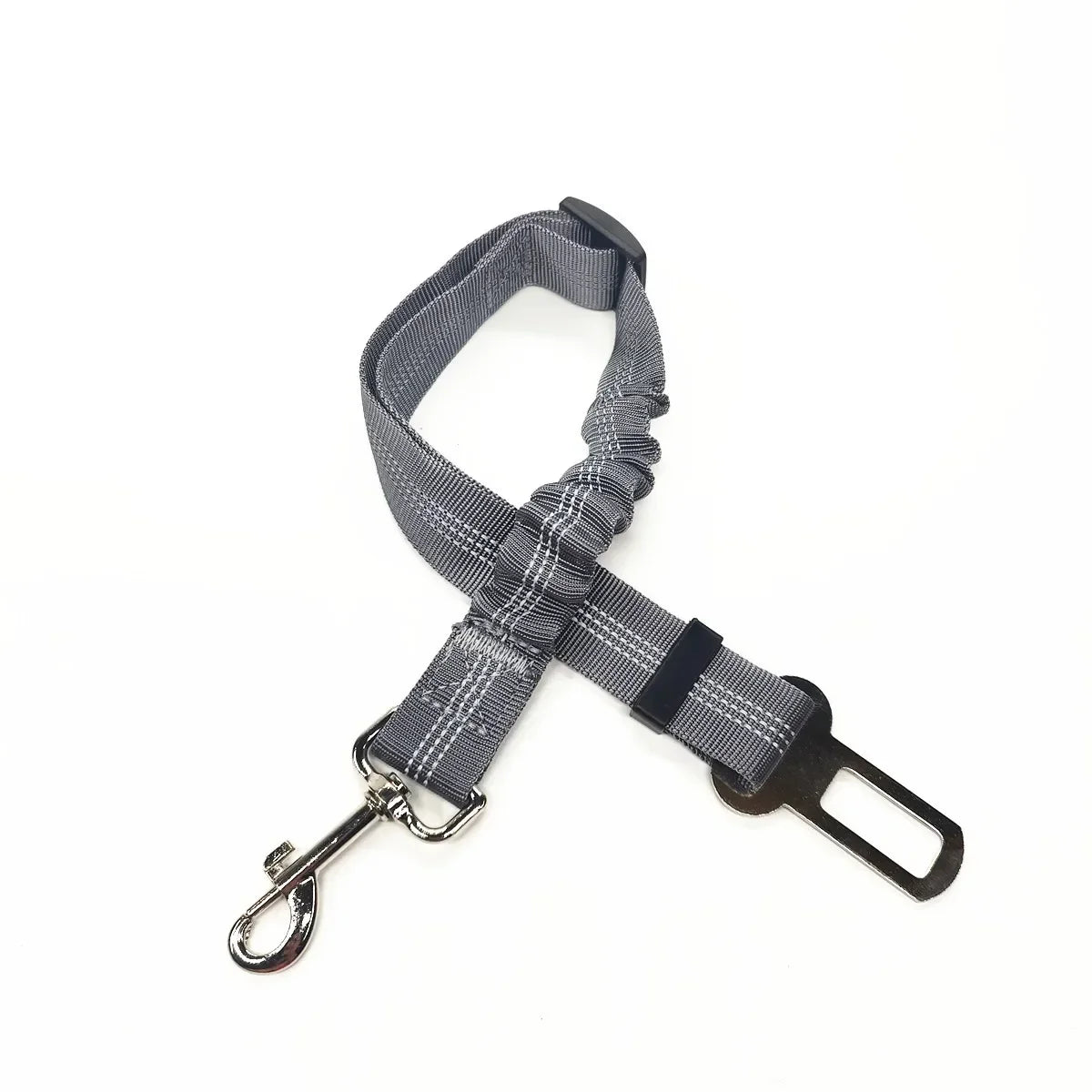 Cinturón de seguridad ajustable para mascotas, gatos, perros, asiento de seguridad para mascotas, vehículo, arnés para perros, Clip de plomo, palanca de seguridad, tracción, collares para perros, accesorios para c