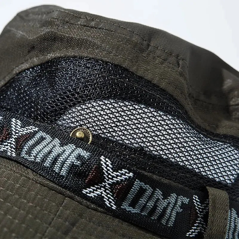 Chapeau seau d'été pour hommes, Protection UV en plein air, à large bord, Panama, Safari, chasse, randonnée, chapeau de pêcheur en maille, casquette de Protection solaire de plage
