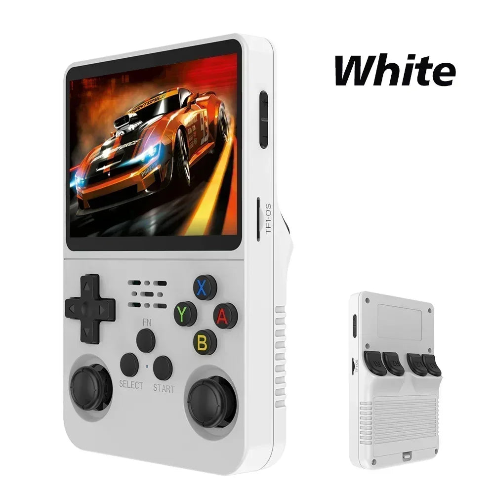 New R36S Retro Portable Video Game Console System, 3.5-inch IPS Screen, 128GB Portable Pocket Video Player, Over 20000 Games, Gifts for Boys