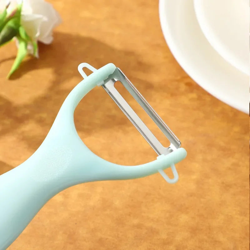 Outil multifonction pour fruits et légumes, raboteuse en céramique et acier inoxydable, éplucheur de pommes de terre, trancheur de concombre, accessoires de cuisine