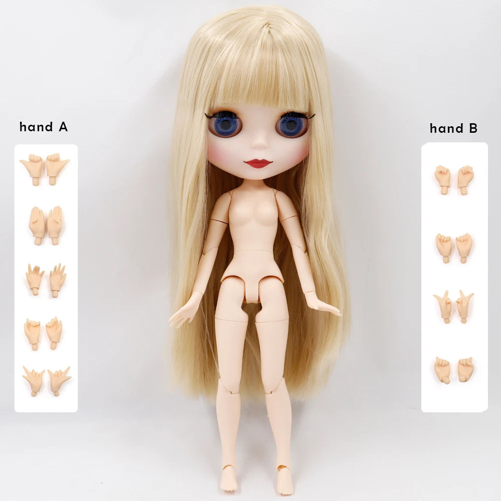ICY DBS Blyth Muñeca de 1/6 cuerpo articulado DIY BJD juguetes de moda muñecas niña regalo oferta especial en venta con set de manos A y B