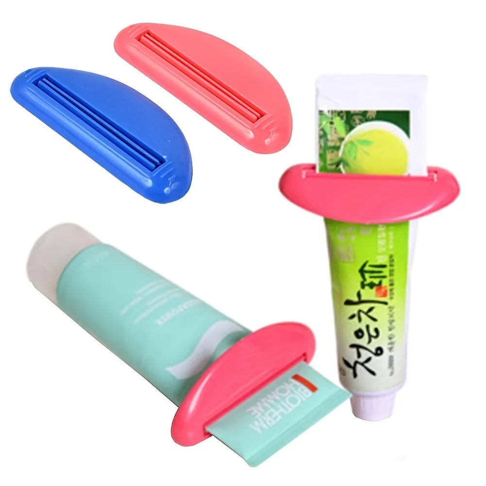 Presse-dentifrice manuel, Clips de Tube de dentifrice, distributeur de nettoyant pour le visage multifonction, accessoires de salle de bains