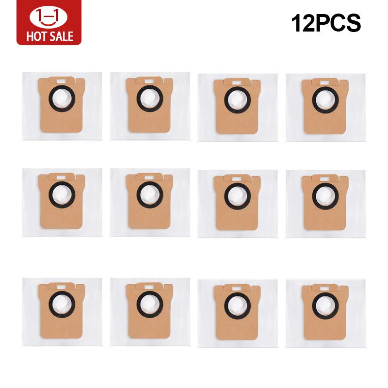 Bolsa para polvo para robot aspirador Xiaomi X20 + / X20 Plus, accesorios de trapeador y rejilla, cepillo lateral principal, filtro Hepa, piezas de repuesto