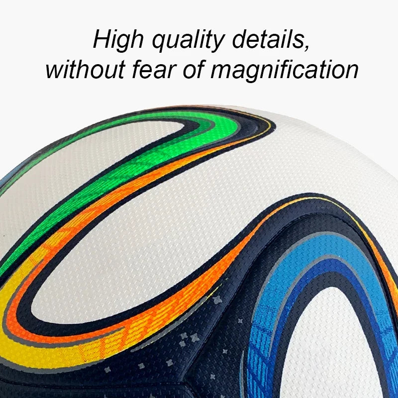 Ballon de Football PU Cuir Collage Thermique — Taille 4 ou 5, Entraînement & Match