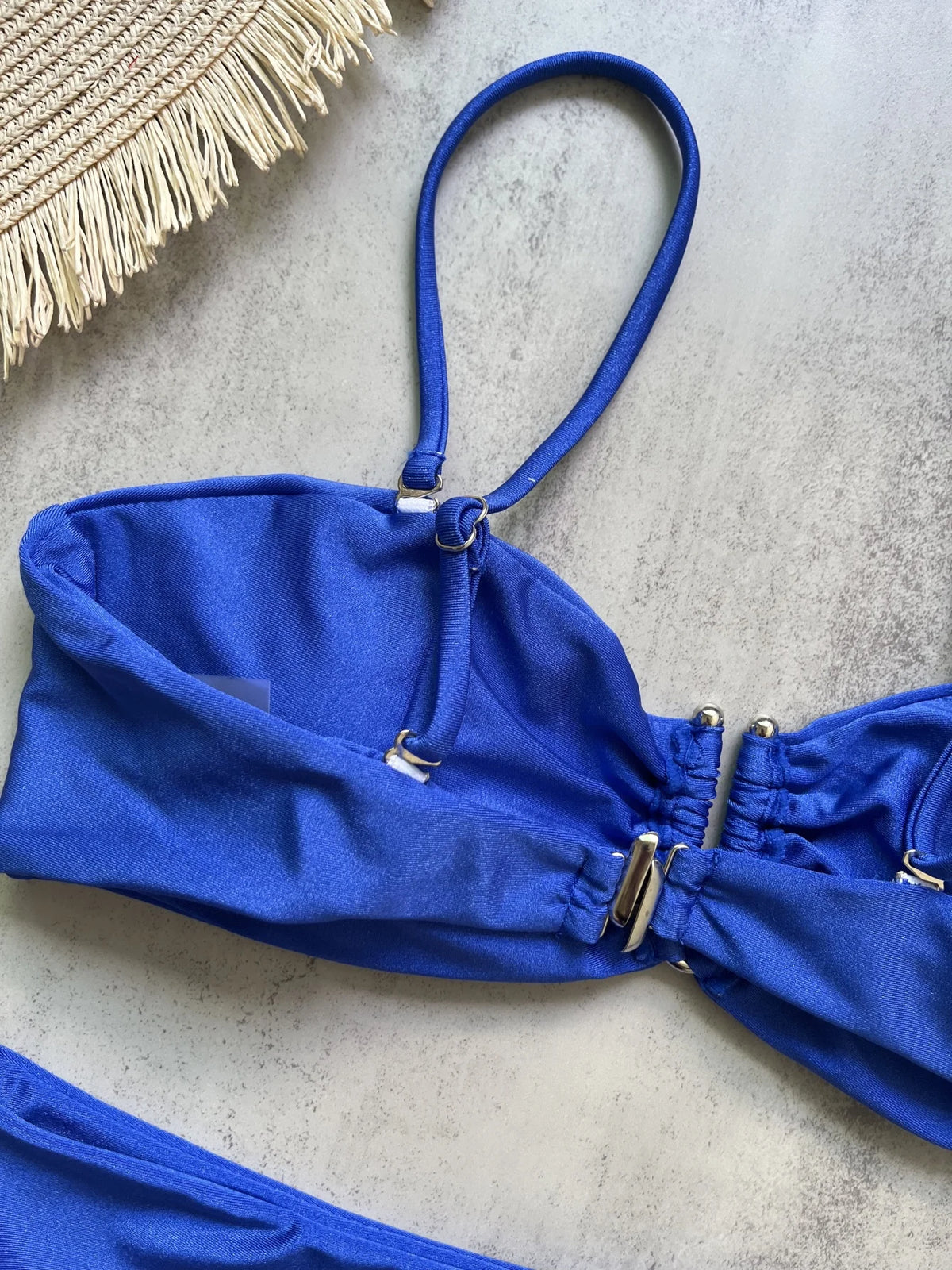 Bikini bandeau push-up pour femme 2026, maillot de bain sexy, ensemble bikini brésilien, string, maillot de bain uni, tenue de plage