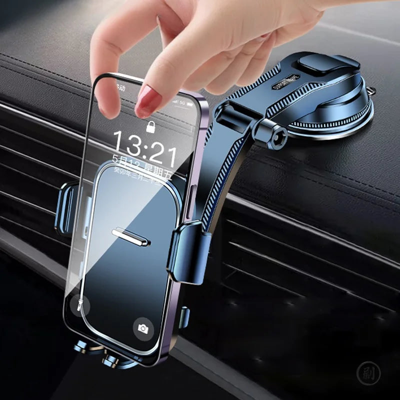 Soporte universal de teléfono para salpicadero de coche, soporte de teléfono móvil para navegación GPS, soporte universal colgante para parabrisas de escritorio