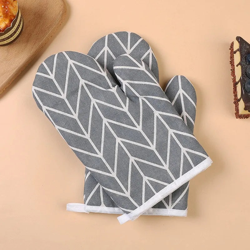 Gants de cuisson cuisine four micro-ondes — résistants aux hautes températures, isolés