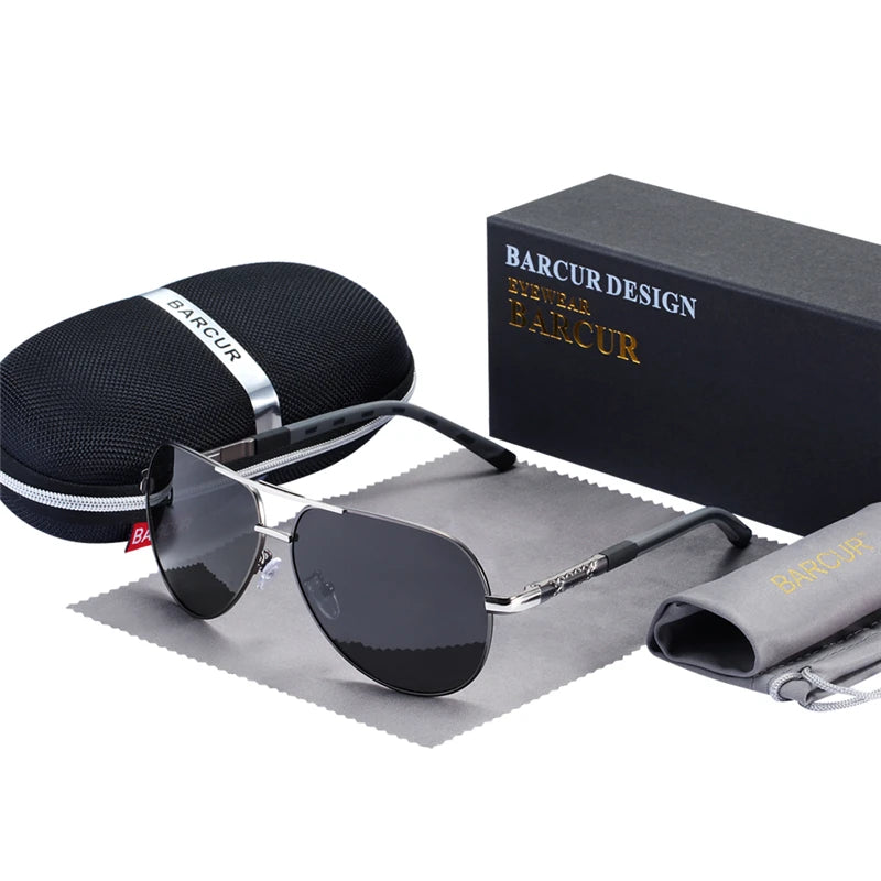 Lunettes de soleil photochromiques homme polarisées — jour/nuit, caméléon, anti-éblouissement, UV