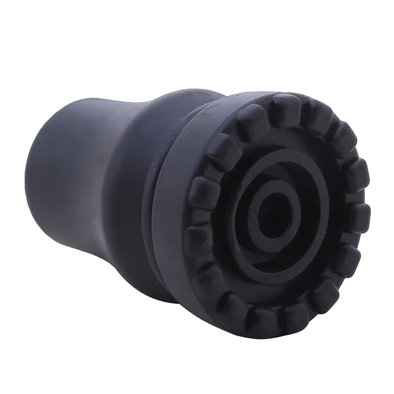 Bâton de marche antidérapant 16-22mm, béquille, coussinets inférieurs, protection d'escalade, randonnée, trekking, pointe de poteau, 1/4 pièces