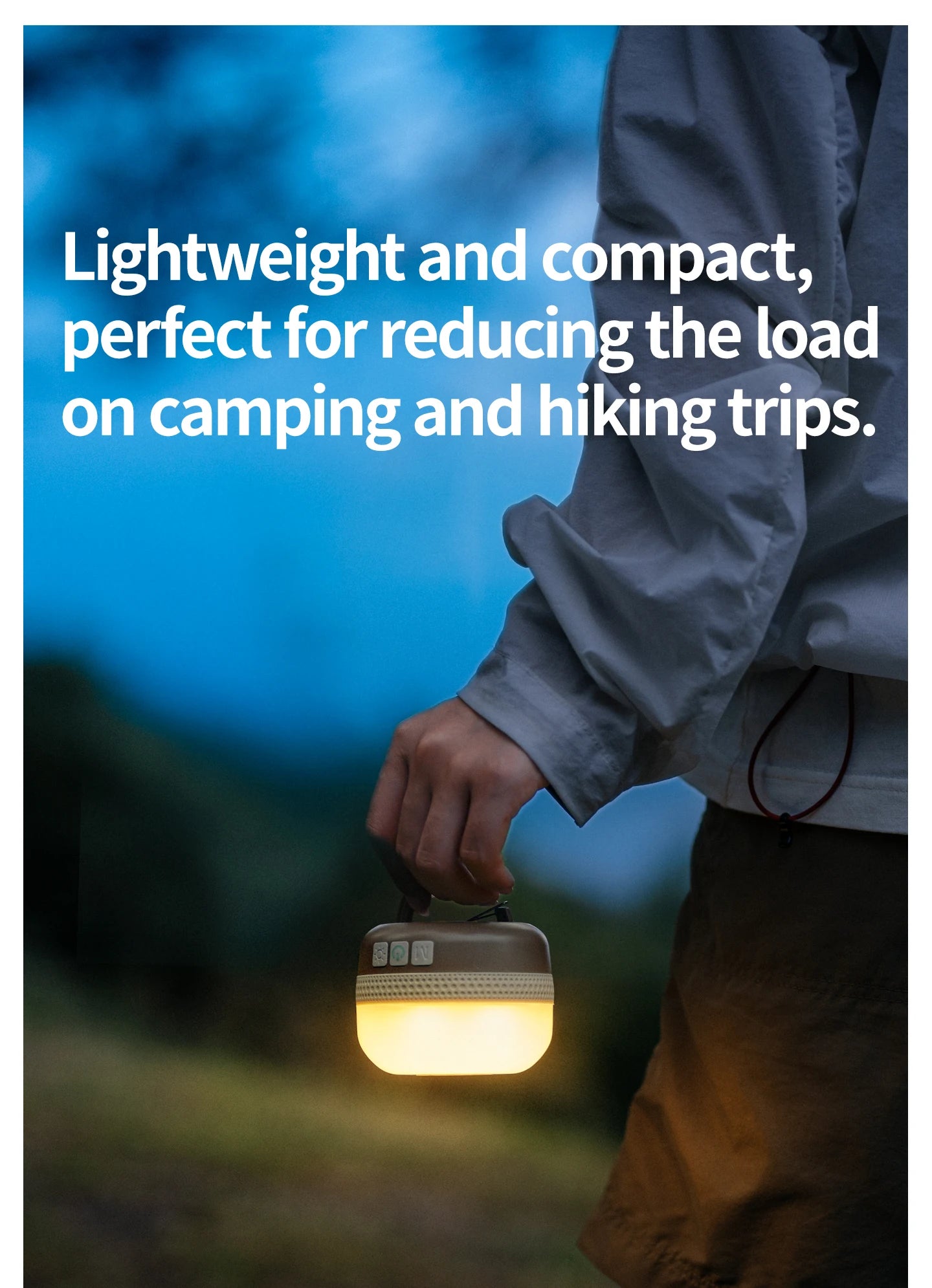 Naturehike – outils d'extérieur, lampes de camping, lampe de poche portable pour randonnée, lampe de tente, étanche IP44, lampes magnétiques, 5 effets d'éclairage
