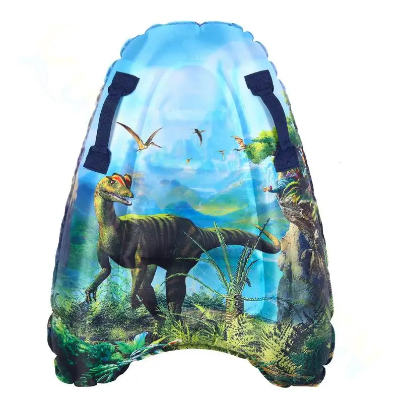 Tabla de surf hinchable para niños, Bodyboard portátil con asas, tabla de surf de playa, alfombrilla flotante para nadar