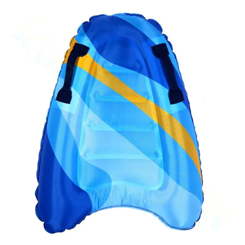 Tabla de surf hinchable para niños, Bodyboard portátil con asas, tabla de surf de playa, alfombrilla flotante para nadar