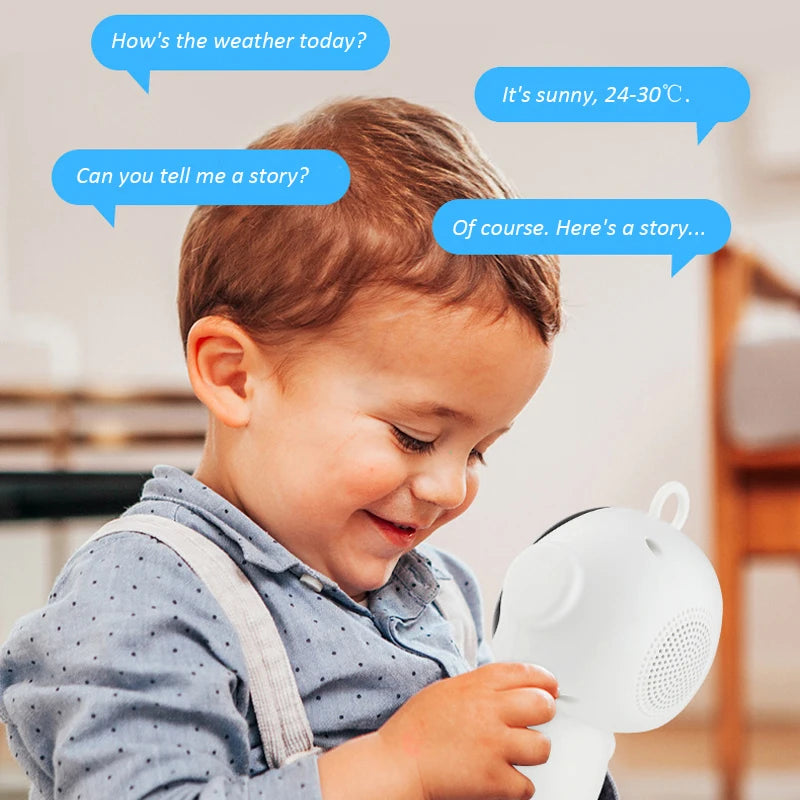 Robot jouet éducatif intelligent WiFi — reconnaissance vocale, apprentissage interactif, enfants