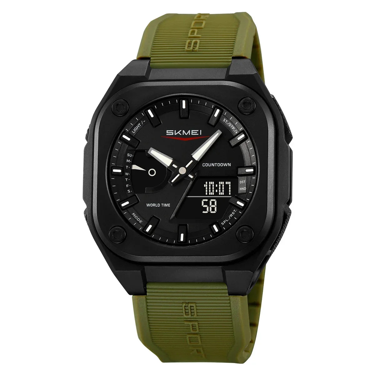 SKMEI Waterproof Digital Electronic Wristwatch for Men, Alarm Clock, Sports Watches, Business Fashion, 2328