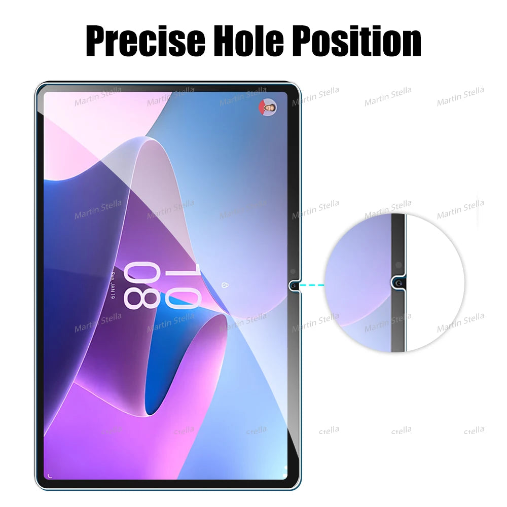 Protecteur d'écran en verre trempé pour tablette 10-11 pouces — 2 pièces, compatible Tab M10 Plus, M11, P11 Pro