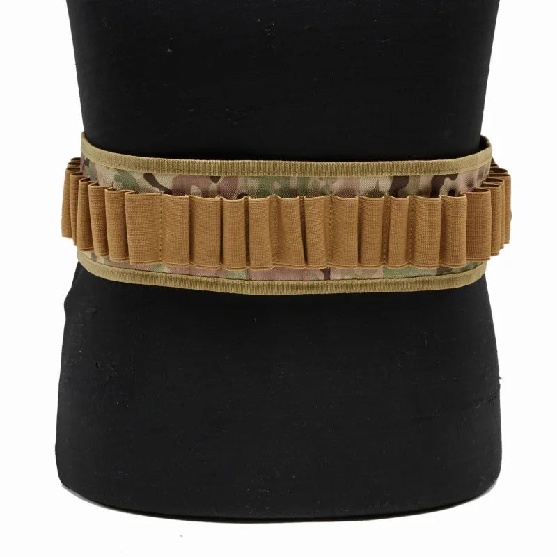 30 coquille ronde support ceinture formation accessoires de chasse Sports de plein air calibre 12 12GA munitions Bandolier cartouche ceintures de taille