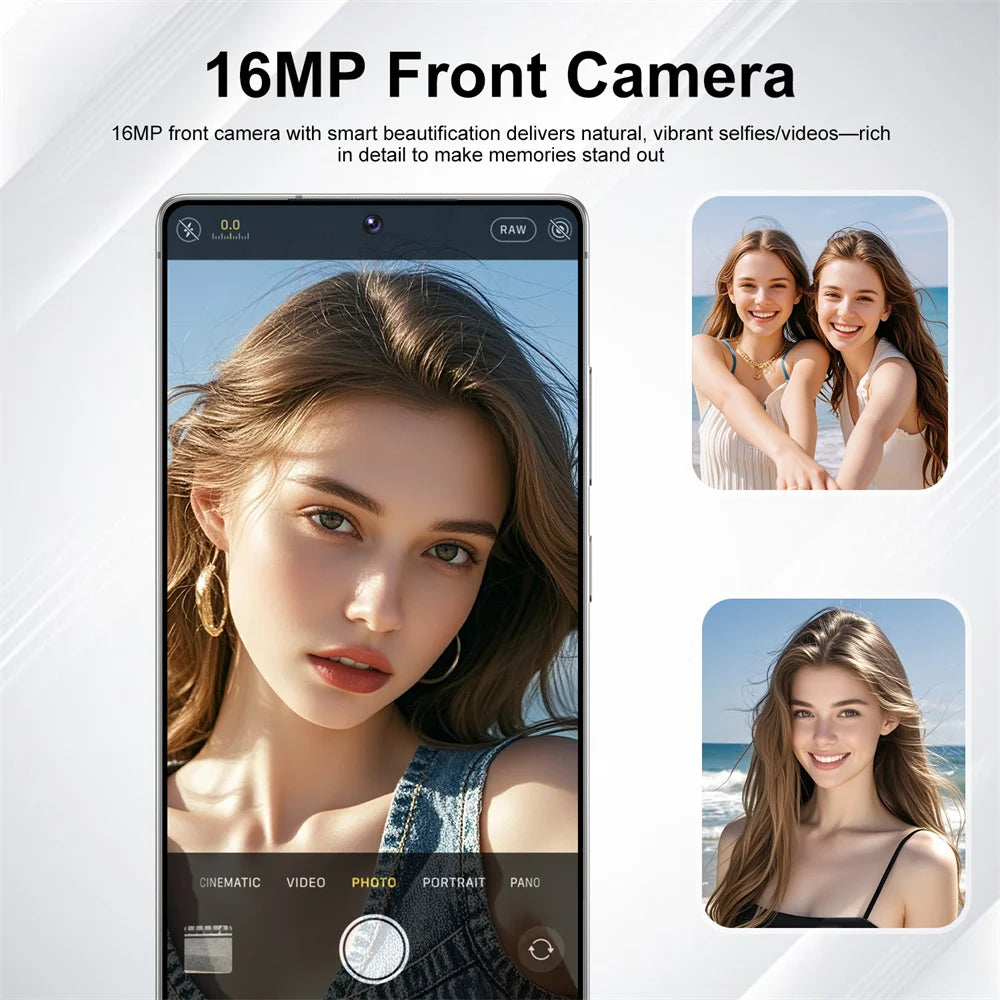 Smartphone Original 2026 pour S26 Ultra 5G 7.3HD AI 8 cœurs Double SIM 16G+1TB Téléphone Portable Android Débloqué